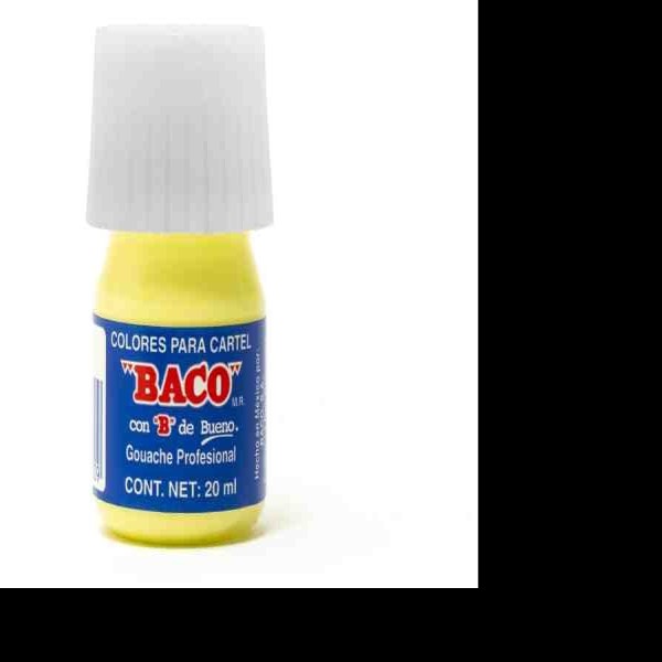 PINTURA CARTEL BACO 80 20ML AMARILLO PASTEL E.10 C.200